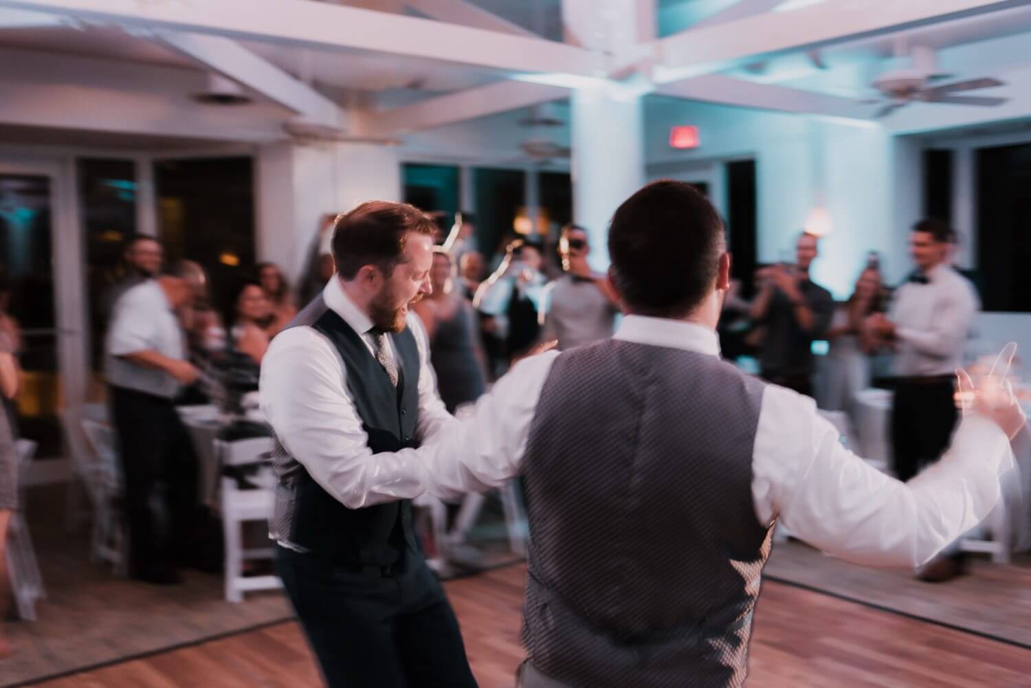 Key West Wedding with dancing at Hyatt Centric Resort.