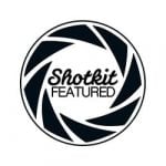 The logo for Shotkit featured with Asheville wedding photographer.