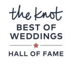 the knot best of weddings hall of fame