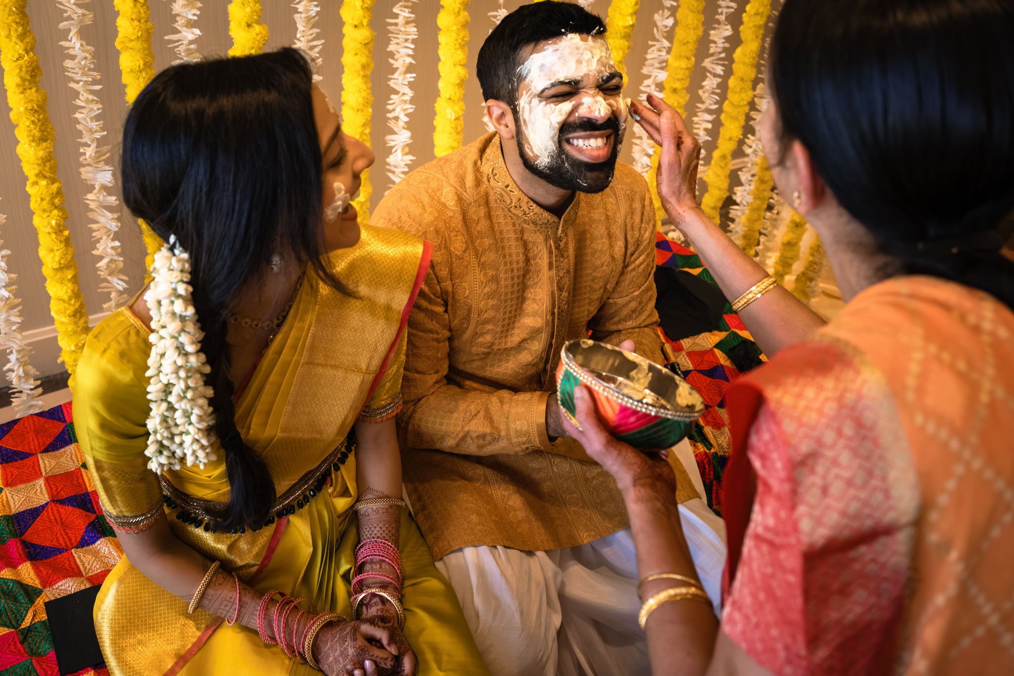 Indian wedding photojournalism in Chennai, Tamil Nadu.